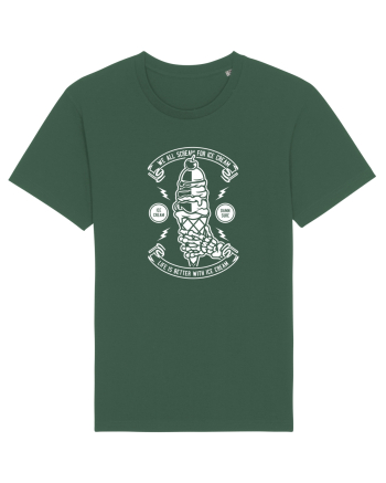 Ice Cream Skeleton Bottle Green