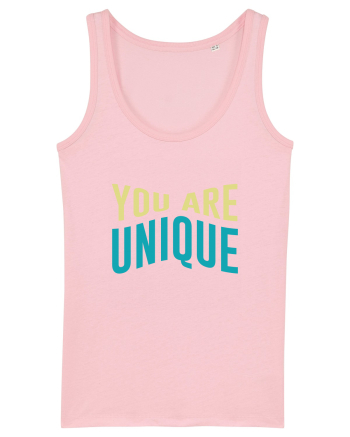 You Are Unique Cotton Pink