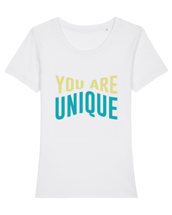 You Are Unique White