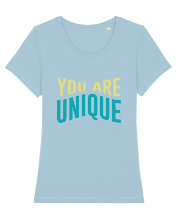 You Are Unique Sky Blue