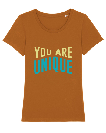 You Are Unique Roasted Orange