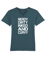 INKED Tricou mânecă scurtă guler V Bărbat Presenter