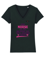 NURSE Tricou mânecă scurtă guler V Damă Evoker