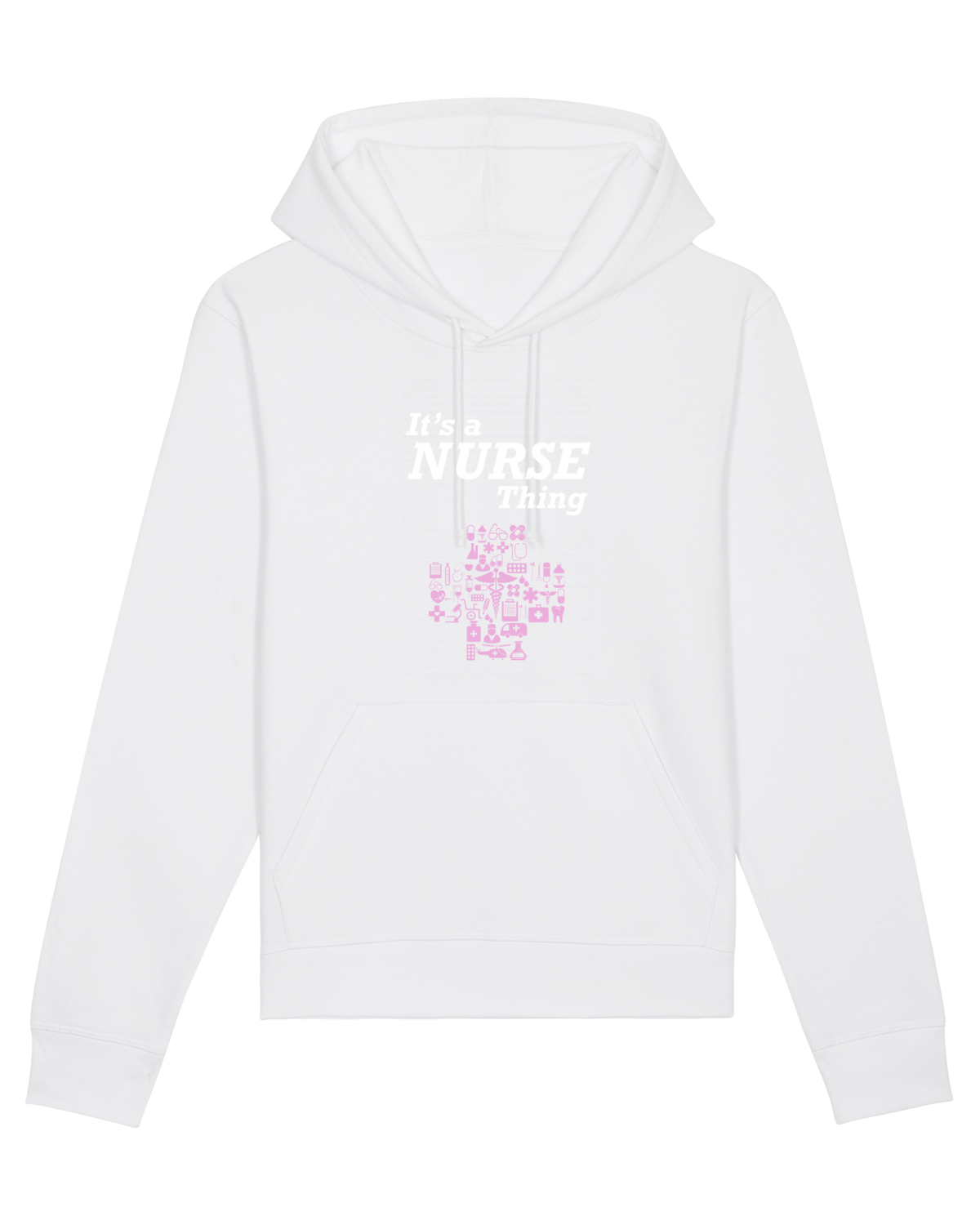 Hanorac Unisex Drummer White