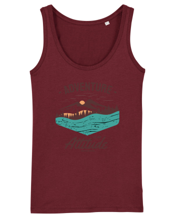 Adventure is an Attitude Burgundy