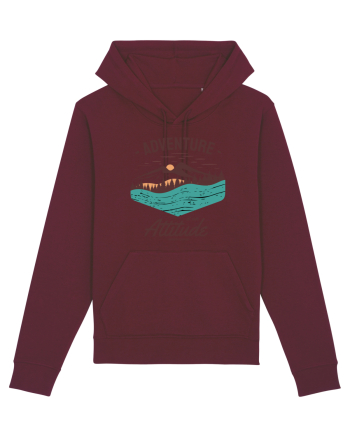 Adventure is an Attitude Burgundy