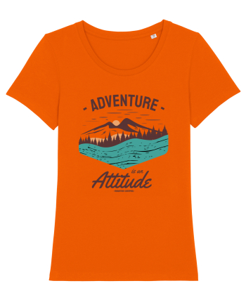 Adventure is an Attitude Bright Orange