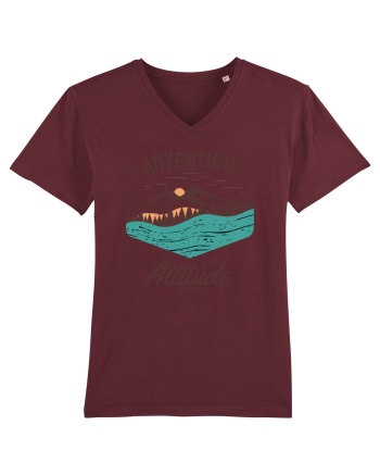 Adventure is an Attitude Burgundy