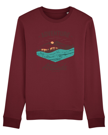 Adventure is an Attitude Burgundy