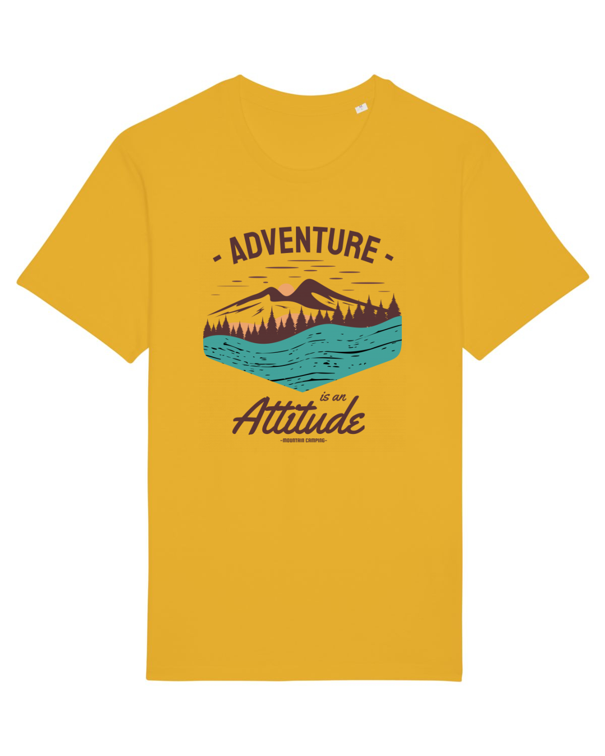 Tricou mânecă scurtă Unisex Rocker Spectra Yellow