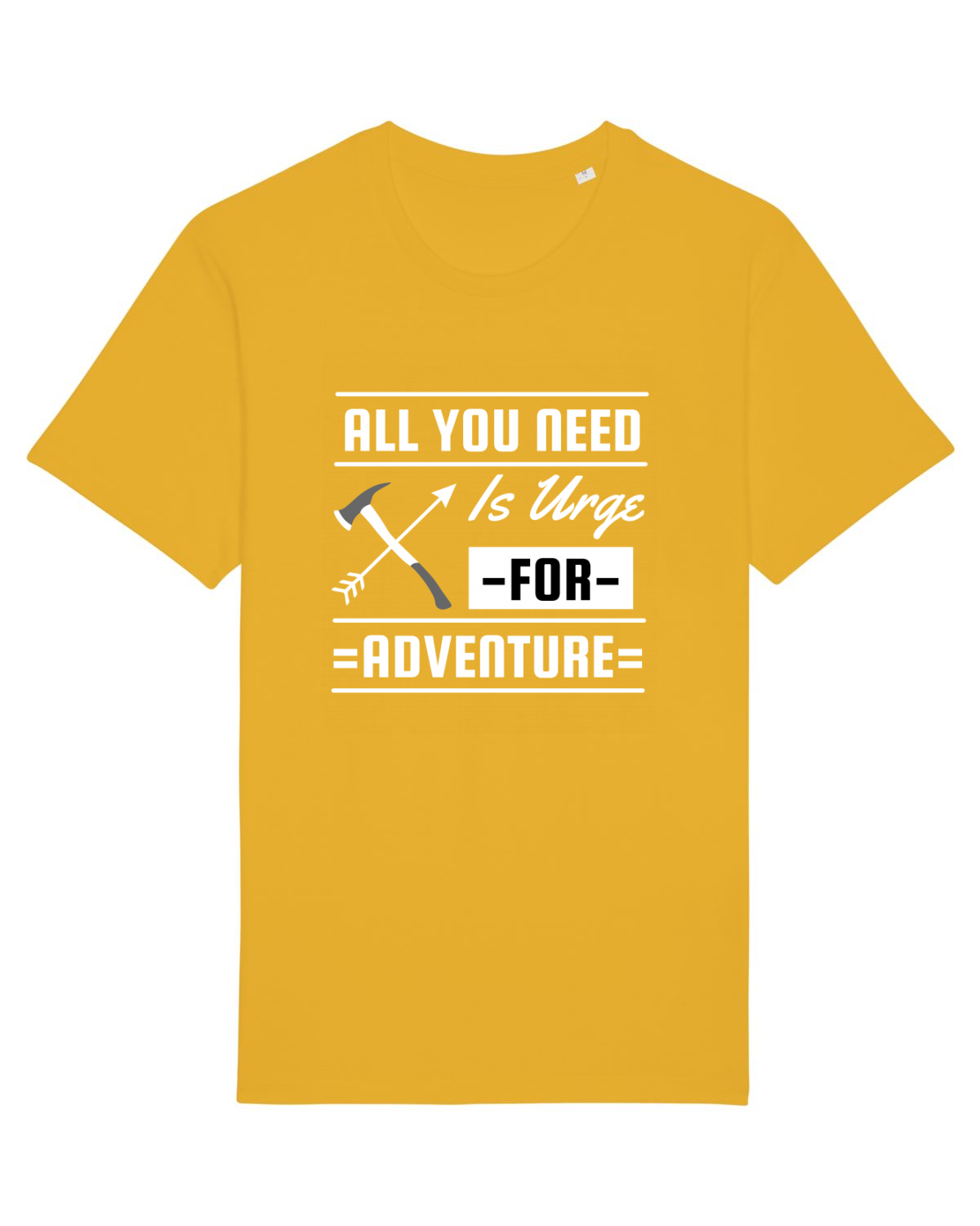 Tricou mânecă scurtă Unisex Rocker Spectra Yellow