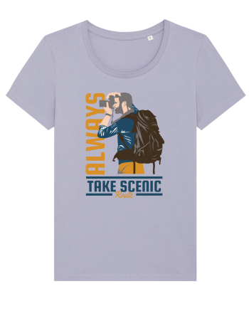 Always Take Scenic Route Lavender