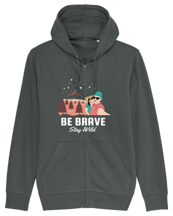 Be Brave Stay Wild Anthracite
