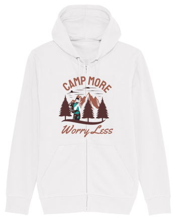 Camp More Worry Less White