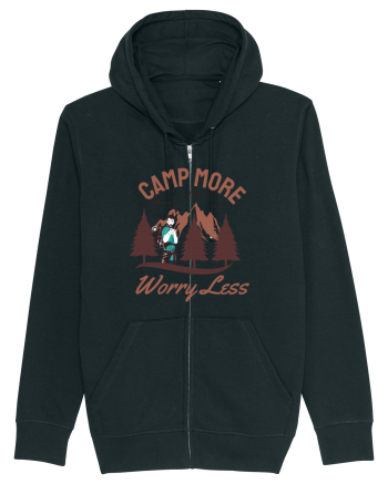 Camp More Worry Less Black