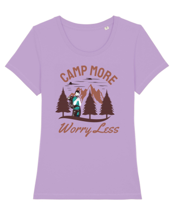 Camp More Worry Less Lavender Dawn