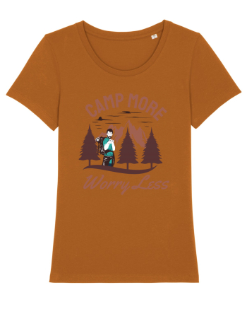 Camp More Worry Less Roasted Orange