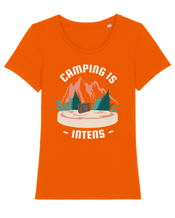 Camping is Intents Bright Orange