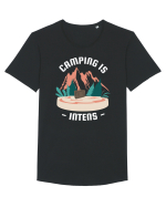 Camping is Intents Tricou mânecă scurtă guler larg Bărbat Skater
