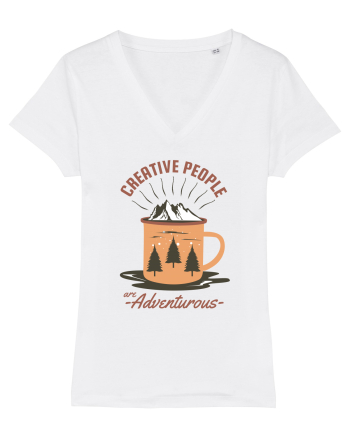 Creative People are Adventurous White