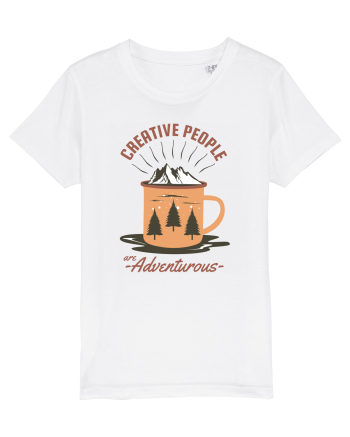 Creative People are Adventurous White