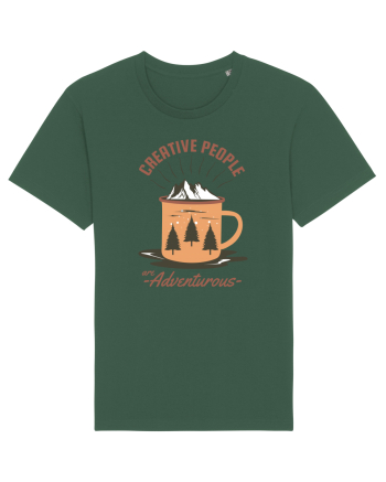 Creative People are Adventurous Bottle Green