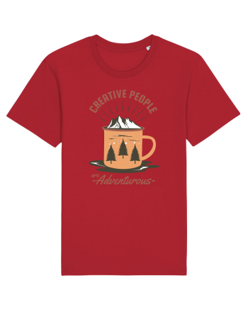 Creative People are Adventurous Red