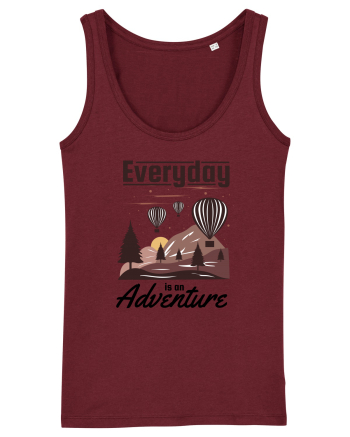 Every Day is an Adventure Burgundy