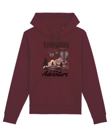 Every Day is an Adventure Burgundy