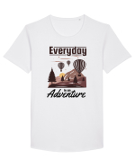 Every Day is an Adventure Tricou mânecă scurtă guler larg Bărbat Skater