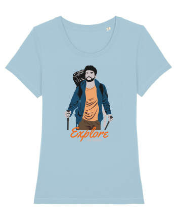 Explore the Unseen Sky Blue