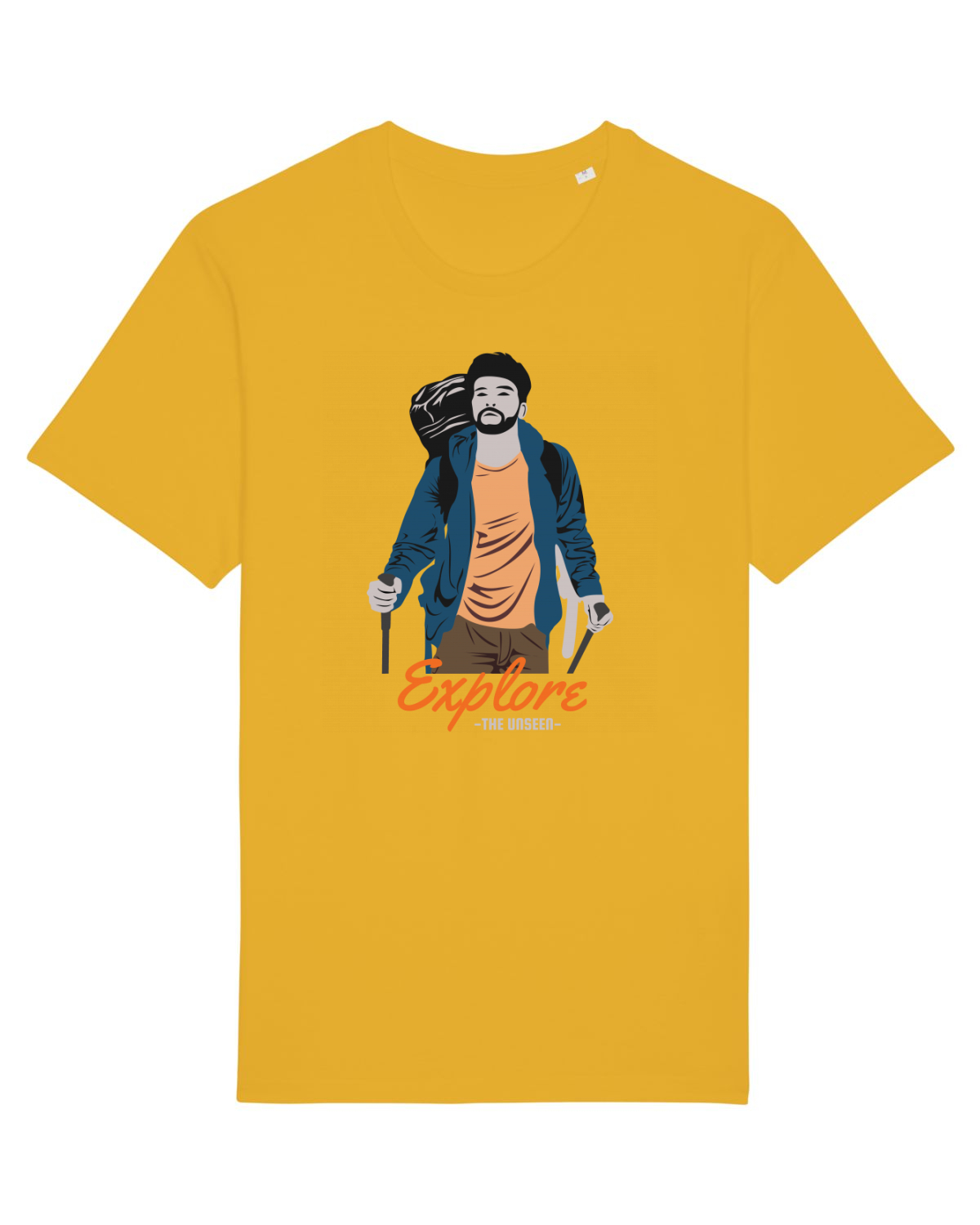 Tricou mânecă scurtă Unisex Rocker Spectra Yellow