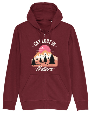 Get Lost In Nature Burgundy