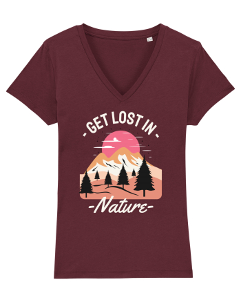 Get Lost In Nature Burgundy
