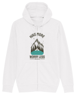 Hike More Worry Less Hanorac cu fermoar Unisex Connector