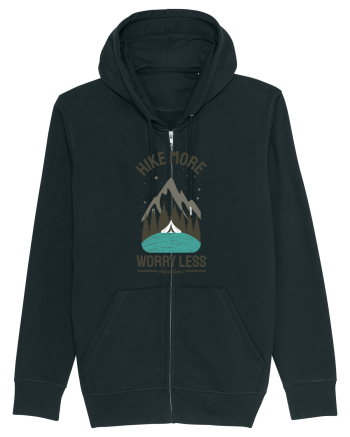 Hike More Worry Less Black