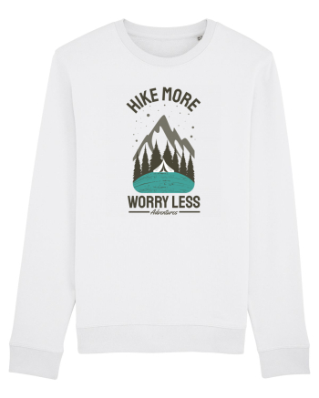 Hike More Worry Less White