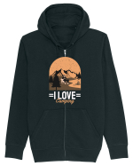 I love Camping Hanorac cu fermoar Unisex Connector