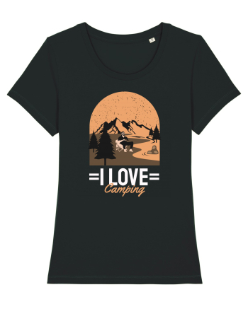 I love Camping Black