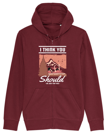 I Think You Should Go Just For This Burgundy