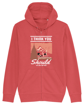 I Think You Should Go Just For This Carmine Red