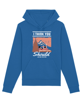 I Think You Should Go Just For This Royal Blue