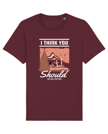 I Think You Should Go Just For This Burgundy