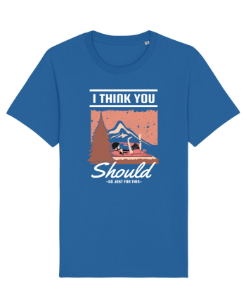 I Think You Should Go Just For This Royal Blue