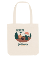 I Want to Getaway Sacoșă textilă