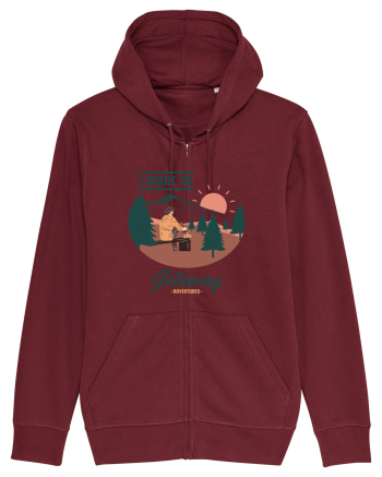 I Want to Getaway Burgundy
