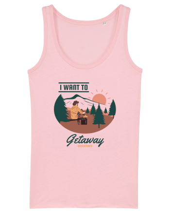I Want to Getaway Cotton Pink