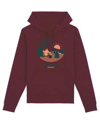 I Want to Getaway Burgundy