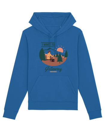I Want to Getaway Royal Blue