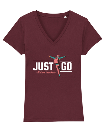 Just Go Burgundy